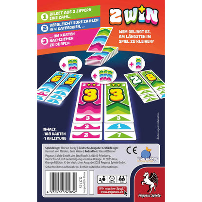 Jogo de Cartas Pegasus 2 Win Alemão