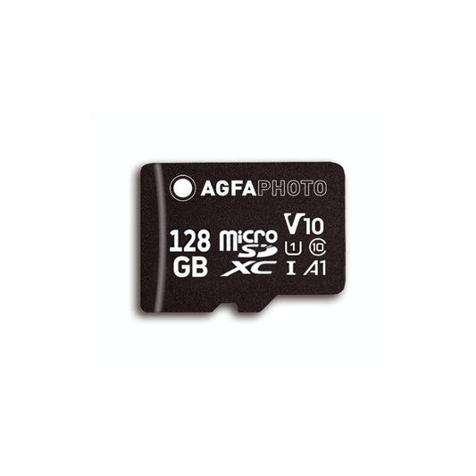 Cartão de Memória AgfaPhoto / 128GB / Alta Velocidade Class 10 U1 V10_0