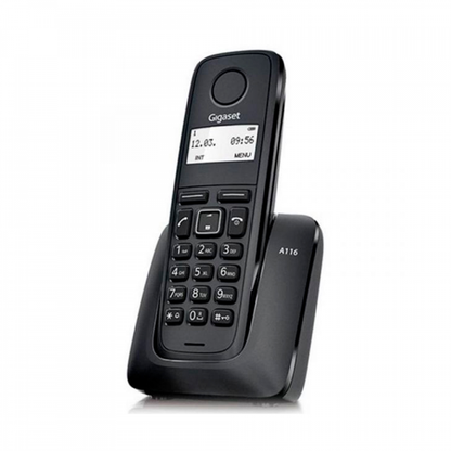 Telefone Fixo Sem Fios Siemens Gigaset A116 Preto