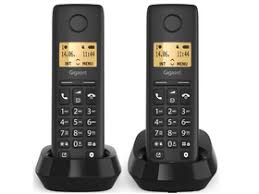 GIGASET BASIC 100 DUO BLACK (L36852-H3206-D201)_0