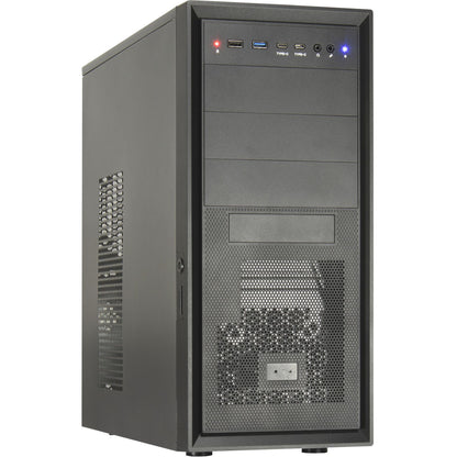 Caixa ATX Inter-Tech IT-8862 Plaid Midi-Tower Preta