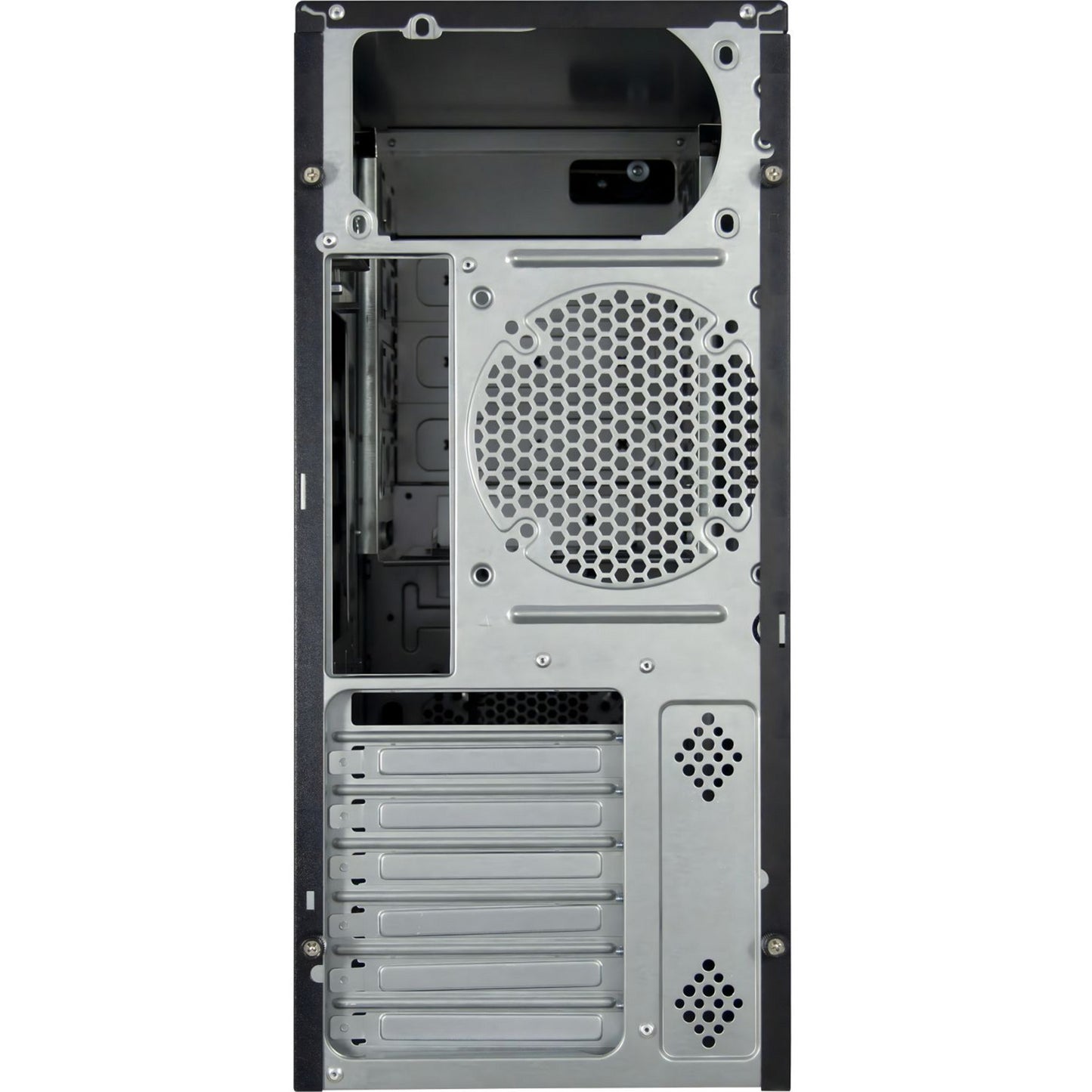 Caixa ATX Inter-Tech IT-8862 Plaid Midi-Tower Preta