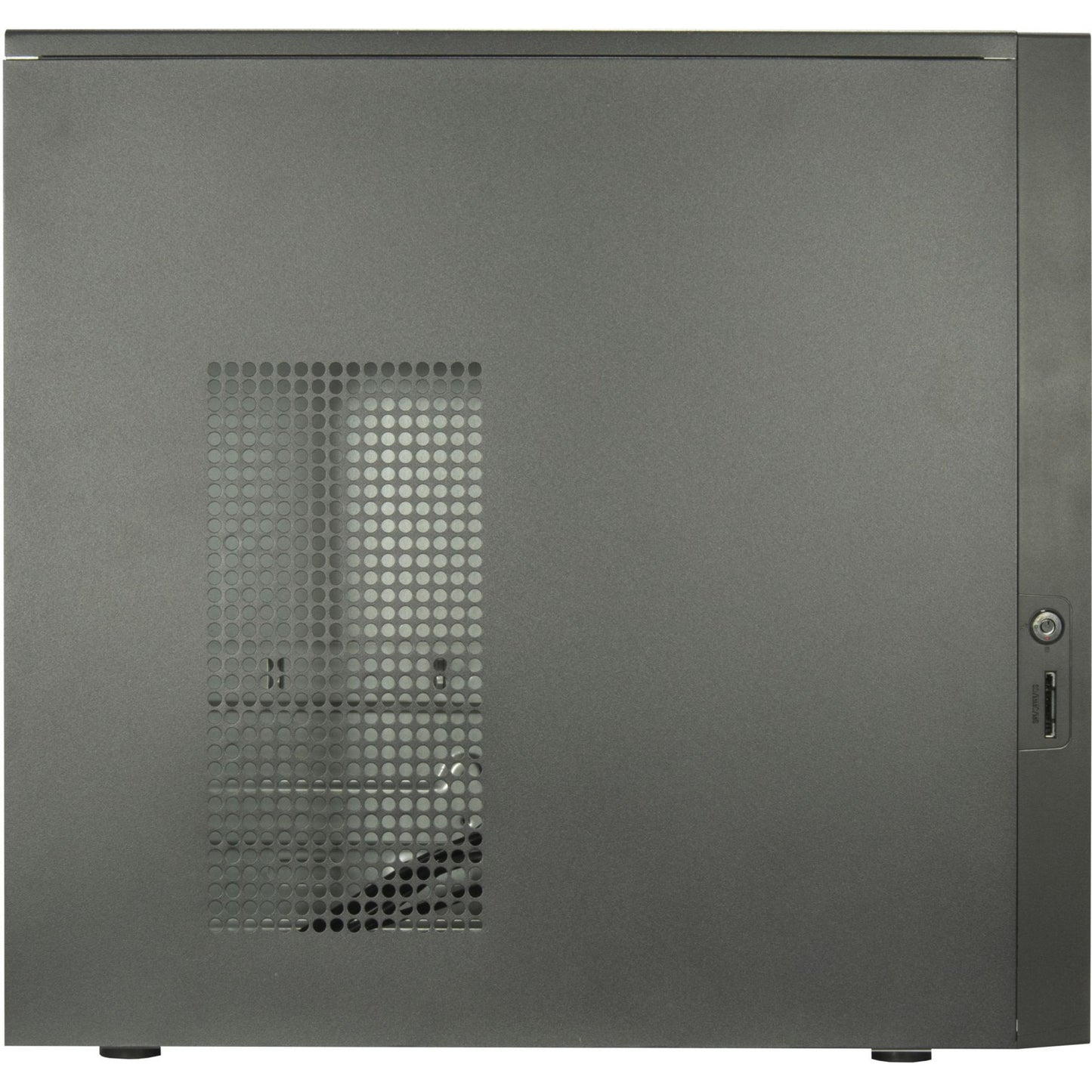 Caixa ATX Inter-Tech IT-8862 Plaid Midi-Tower Preta
