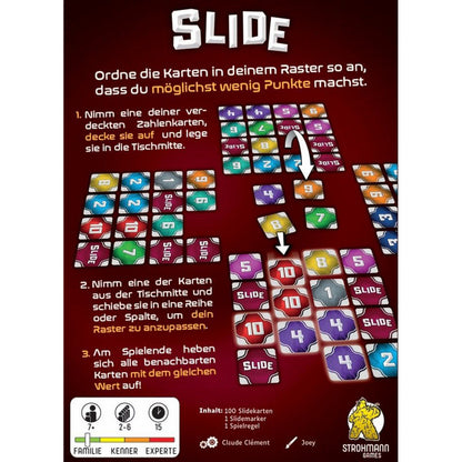 Jogo de Cartas Pegasus Slide 2-6 Jogadores 7+
