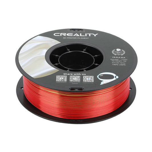 CR-Silk PLA Filament Gold/Rot, 3D-Kartusche_0