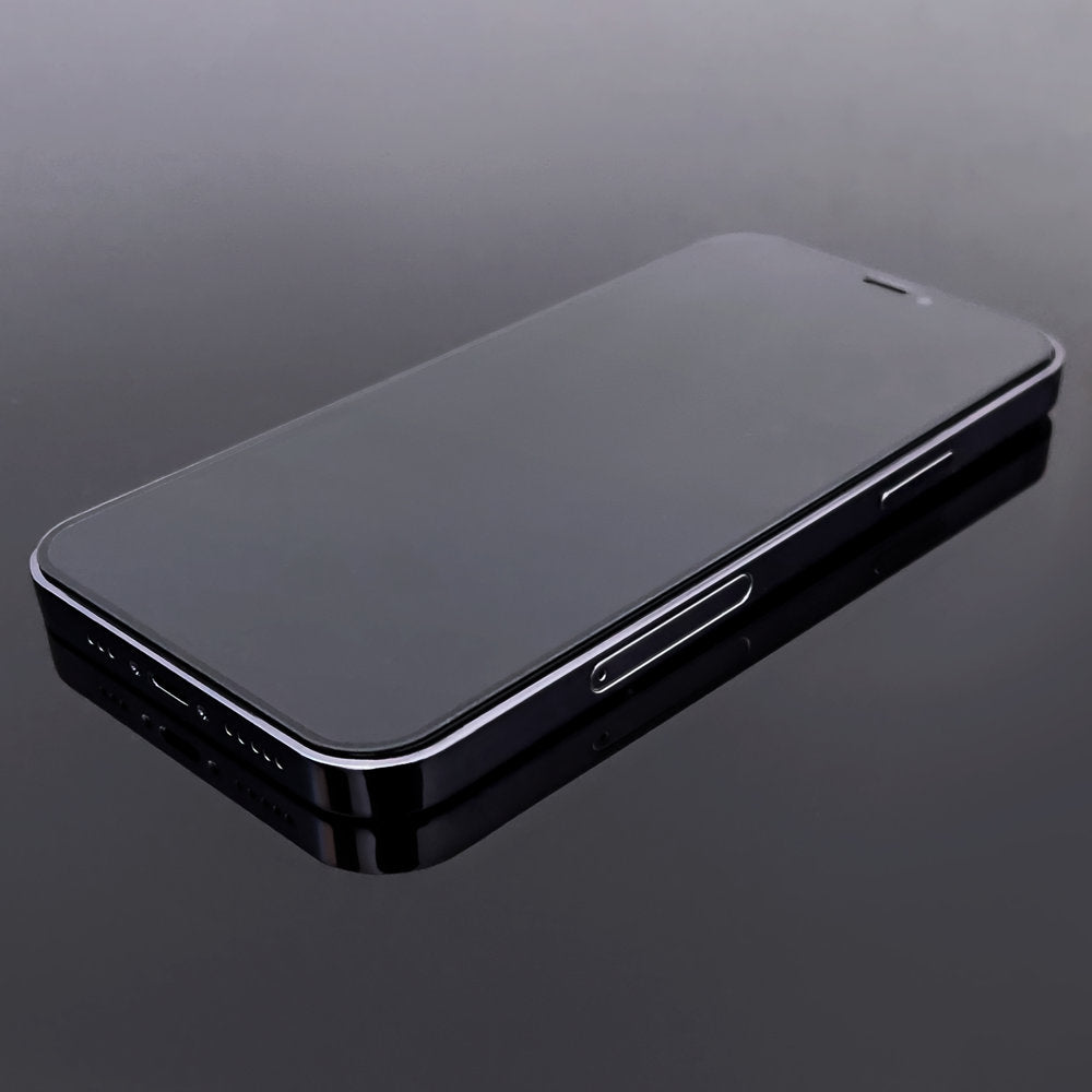 Wozinsky super tough full glue tempered glass full screen with frame case friendly Apple iphone xr / iphone 11 black_3
