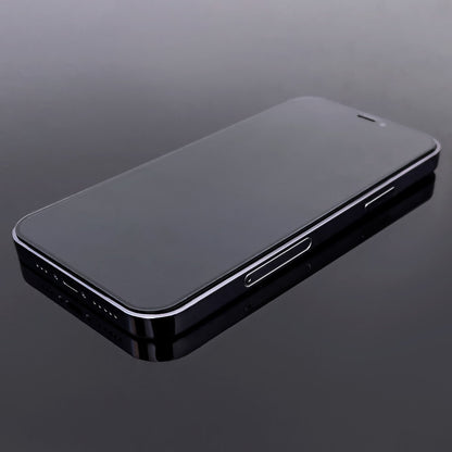 Wozinsky super tough full glue tempered glass full screen with frame case friendly Apple iphone xr / iphone 11 black_3