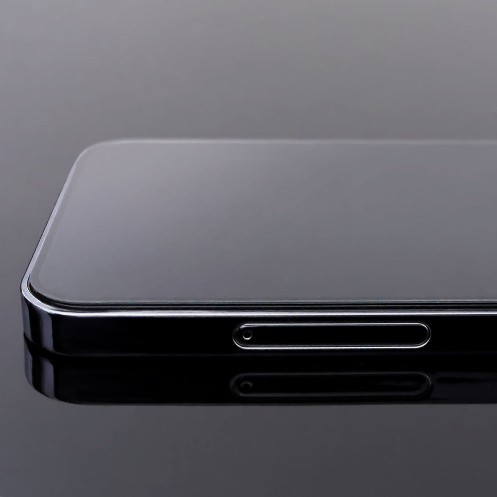 Wozinsky super tough full glue tempered glass full screen with frame case friendly Apple iphone xr / iphone 11 black_5