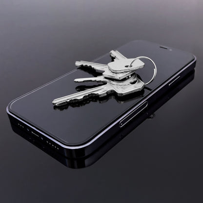 Wozinsky super tough full glue tempered glass full screen with frame case friendly Apple iphone xr / iphone 11 black_6