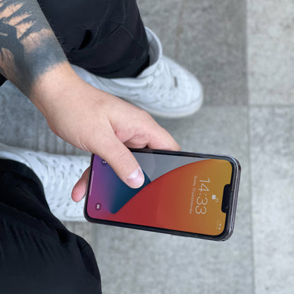 Wozinsky super tough full glue tempered glass full screen with frame case friendly Apple iphone xr / iphone 11 black_8