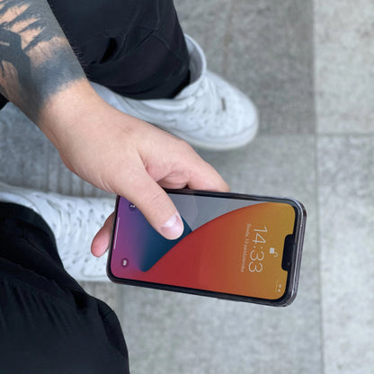 Wozinsky super tough full glue tempered glass full screen with frame case friendly Apple iphone xr / iphone 11 black_8