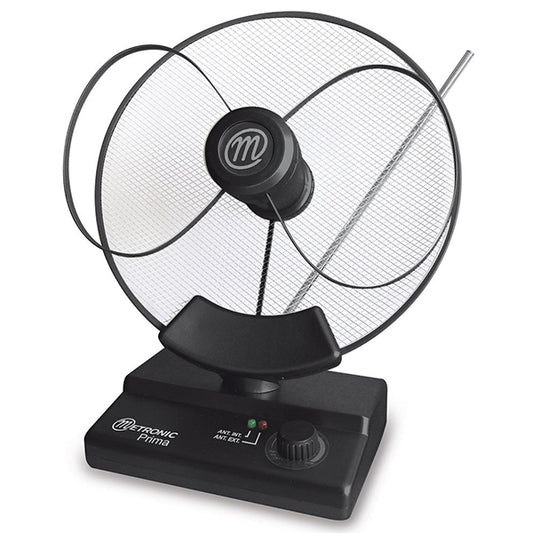 Antena Interior METRONIC SD V-UHF/FM 49dB / Cor Preta_0