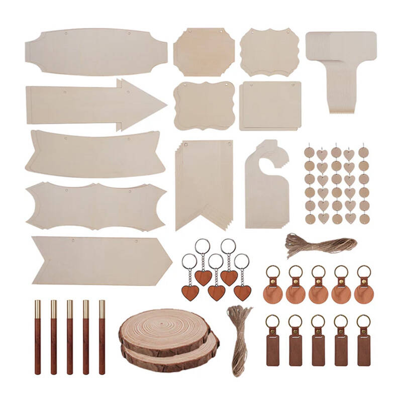 LaserPecker Wooden engraving materials set (190 pcs)_0