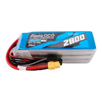 Gens ace G-Tech 2800mAh 22.2V 60C 6S1P Lipo Battery Pack with XT60 plug_0
