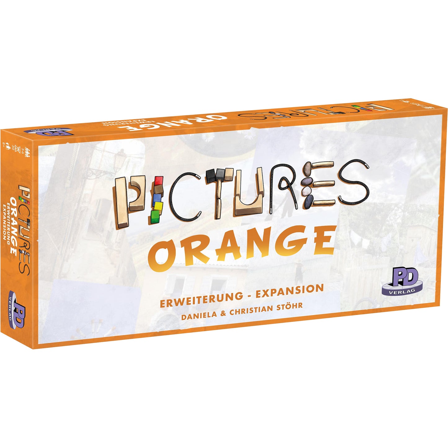 Pegasus Pictures Orange Expansão Jogo de Tabuleiro Alemão 3-5 Jogadores