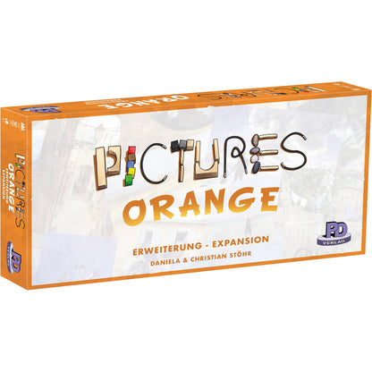 Pegasus Pictures Orange Expansão Jogo de Tabuleiro Alemão 3-5 Jogadores