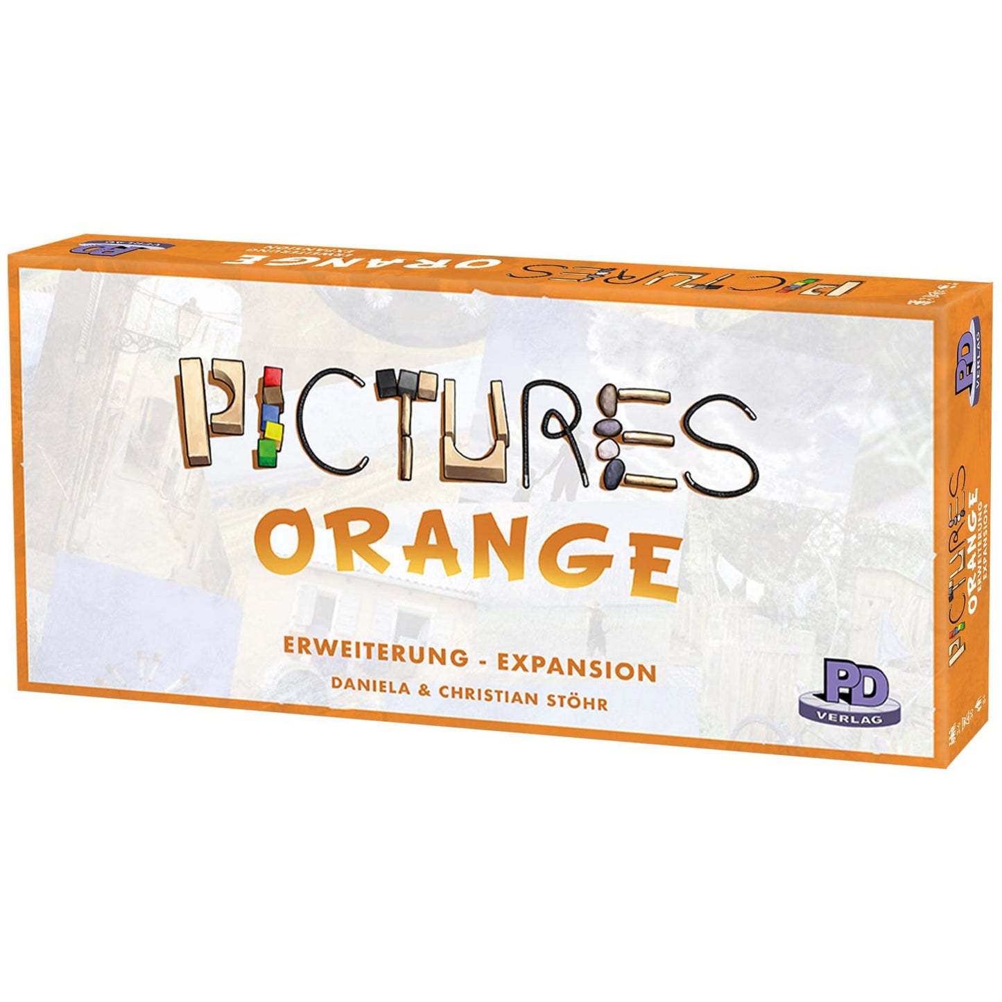 Pegasus Pictures Orange Expansão Jogo de Tabuleiro Alemão 3-5 Jogadores