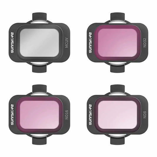 Set of 4 filters Sunnylife MCUV, ND8/16/32 for DJI Avata 2_0