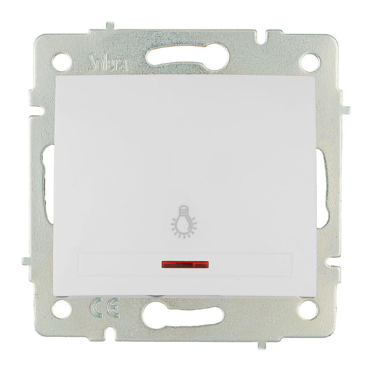 BotÃ£o luz luminoso 10a 250v sÃ©rie europa solera erp04ilqc_0