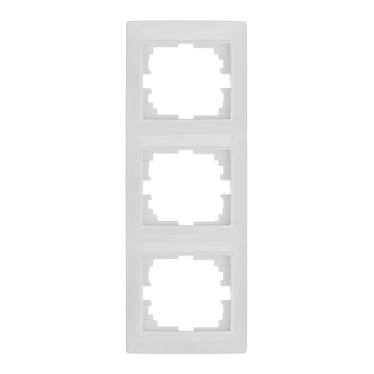 Estrutura vertical triplo branco 81x225x10mm sÃ©rie europa solera erp63u_0