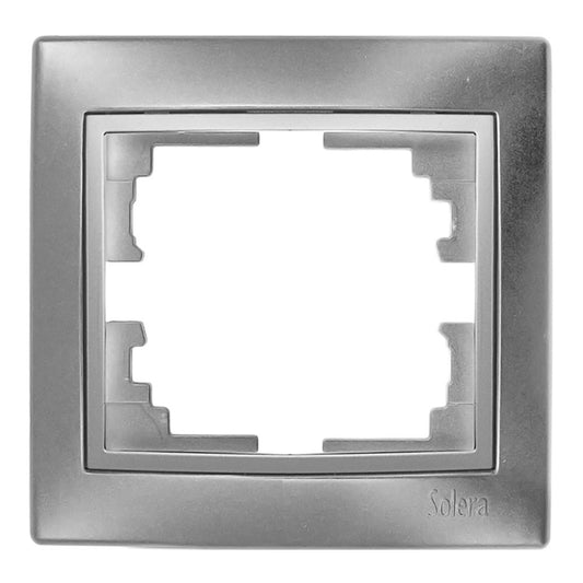 Estrutura simples prateado 83x81x10mm sÃ©rie europa solera erp71au_0