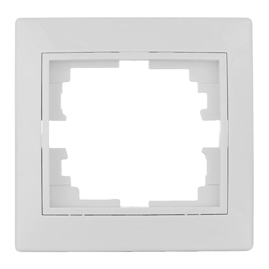 Estrutura para 1 elemento branco 83x81x10mm sÃ©rie europa solera erp71u_0