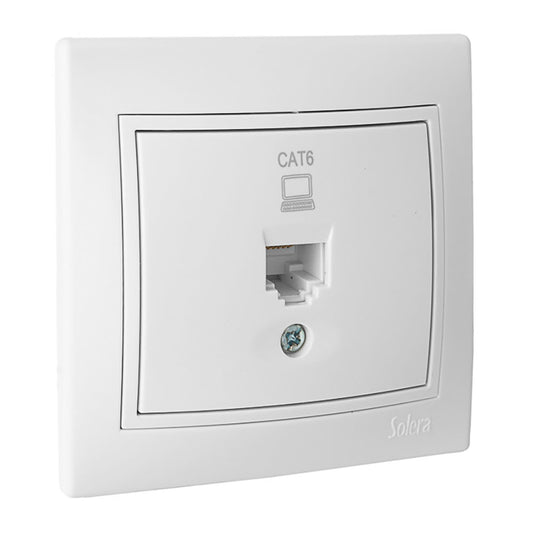 Tomada de dados rj4 cat6 sÃ©rie europa solera erp88u_0