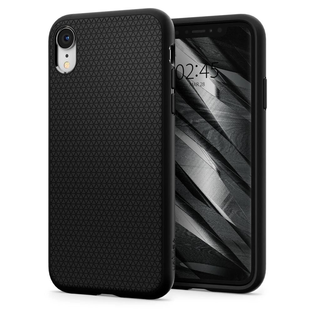 Spigen Liquid Air iPhone XR Case - Matte Black_0