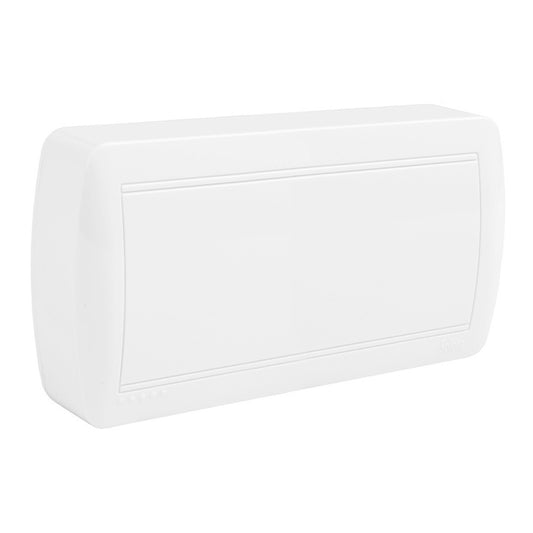 Caixa dupla de uniÃ£o e derivaÃ§Ã£o 148x72x28mm superficie mural solera mur64u_0
