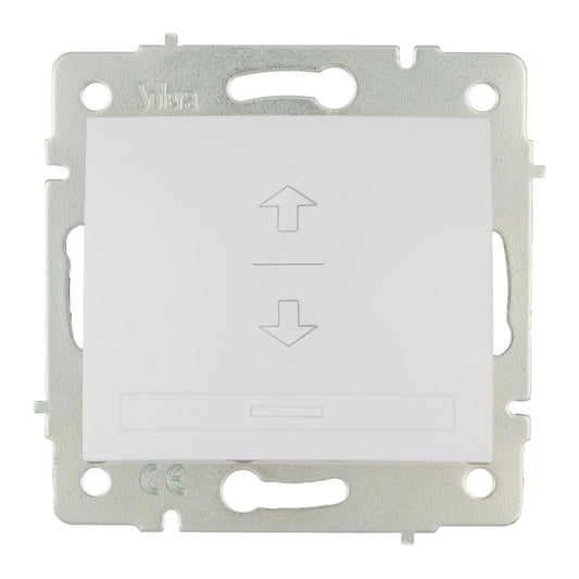 Interruptor para estores 10a 250v branco sÃ©rie europa solera erp21_0