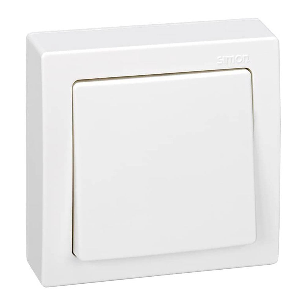 Comutador de cruzamento de superfÃ­cie, 10 ax 250 v~, ip20, sÃ©rie simon73 loft, branco, retractilado_0
