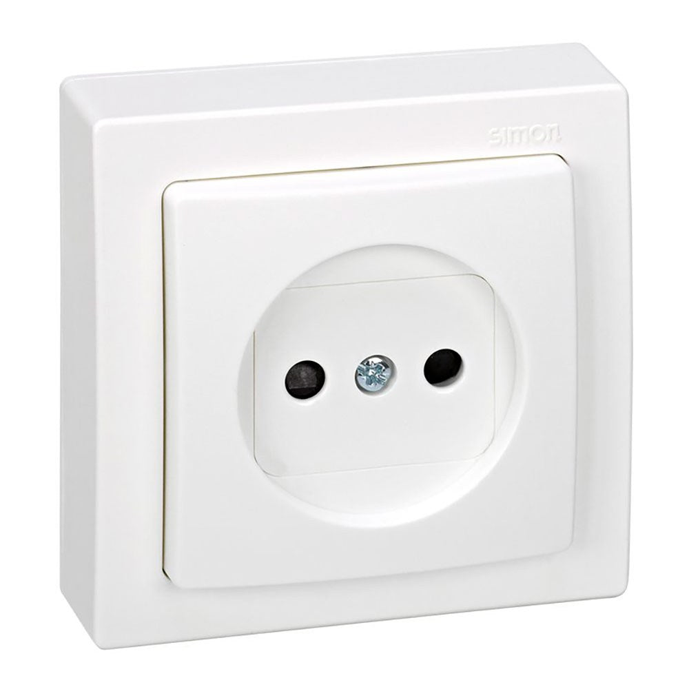 Tomada de superfÃ­cie, 2p, 16a 250v~, ip20, sÃ©rie simon 73 loft, branco, retractilada_0