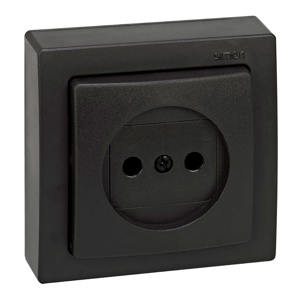 Base de superfÃ­cie, 2p, 16a 250v~, ip20, sÃ©rie simon 73 loft, grafite, retractilada_0