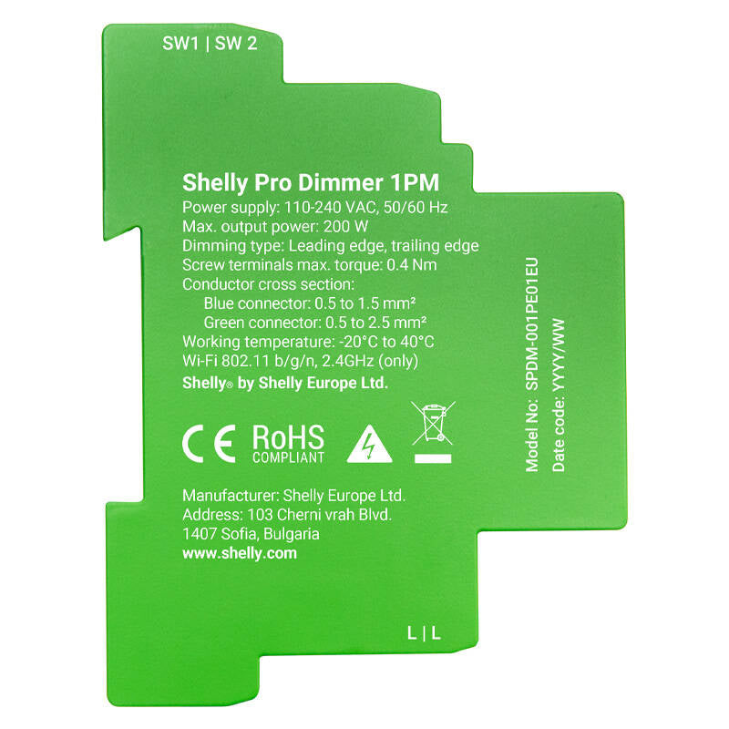 Pro Dimmer 1PM, Relais_1
