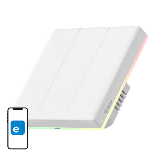 Smart Wi-Fi Touch Wall Switch Sonoff TX T5 3C (3-channel)_0