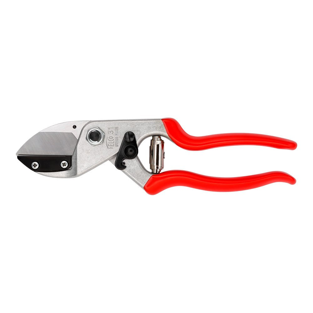 Tesoura de poda anvil, modelo 31, para mÃ£os grandes, capacidade de corte atÃ© Ã¸25 mm_0