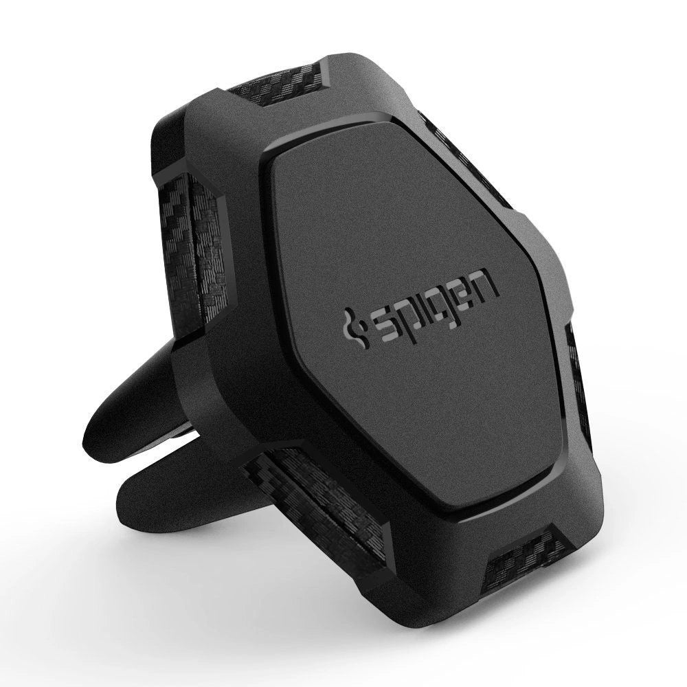 Spigen QS11 Magnetic Car Air Vent Phone Holder - Black_0
