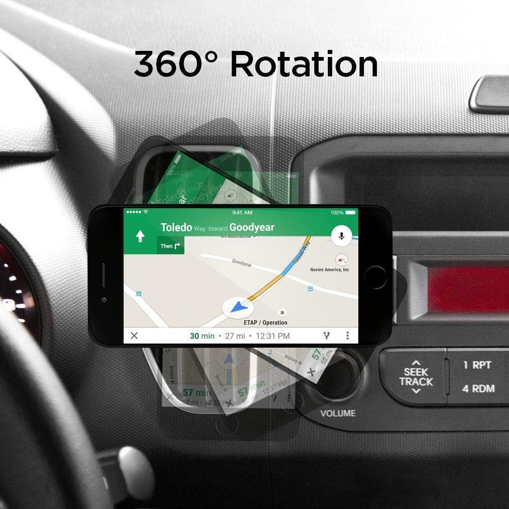 Spigen QS11 Magnetic Car Air Vent Phone Holder - Black_7