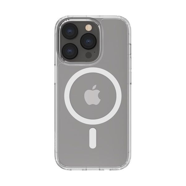 CUSTODIA PROTETTIVA MAGNETICA E ANTIMICROBICA PER IPHONE 14 PRO - TRASPARENTE_0
