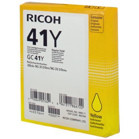 Tinta RICOH GC41 HC Amarelo / Gelb_0