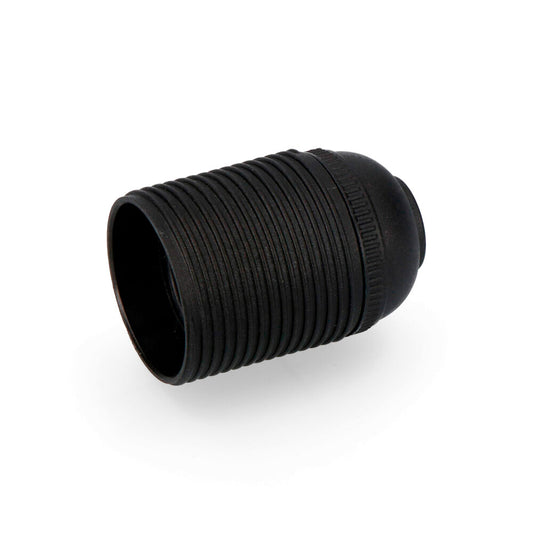 Casquilho com rosca e-27 homologado preto solera 6829crn_0