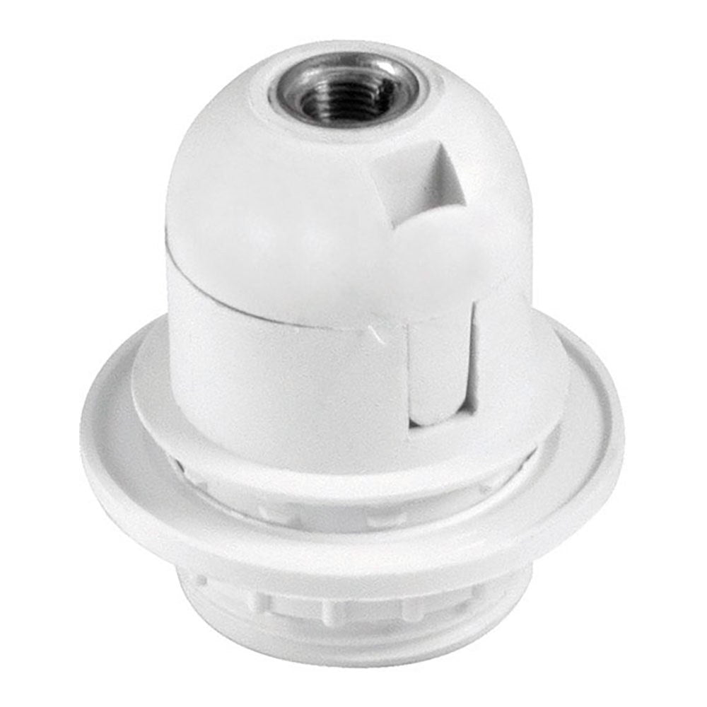 Porta-lÃ¢mpadas termoplÃ¡stico, corpo roscado, e-27, branco_0