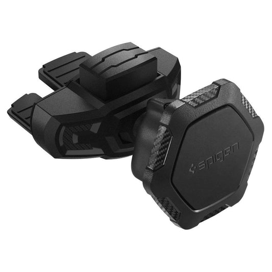 Spigen QS24 phone holder for CD slot in car magnetic - black_0