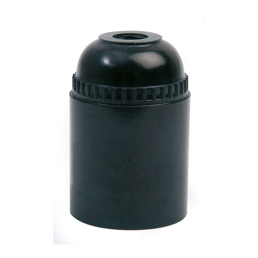 Porta-lÃ¢mpadas termoplÃ¡stico, liso, e27, preto, blister_0