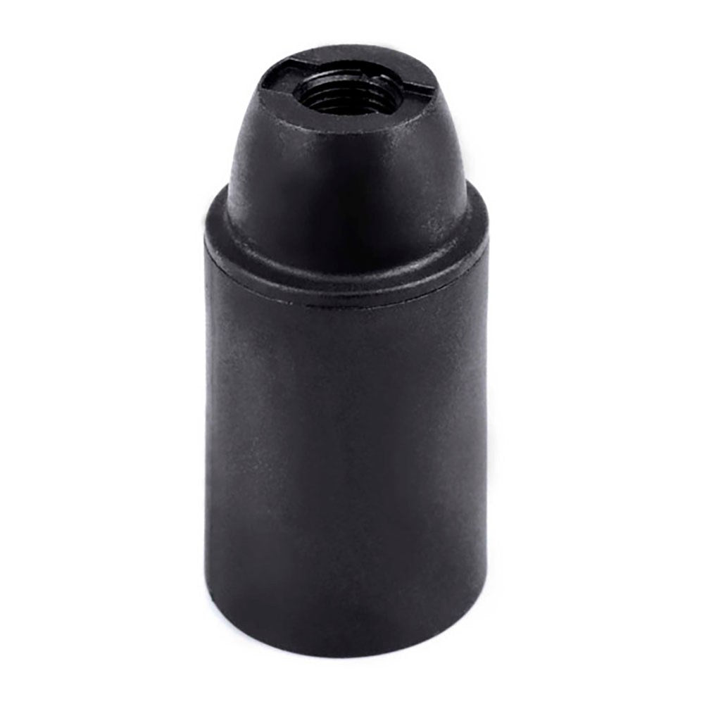 Soquete para lÃ¢mpada termoplÃ¡stica lisa e14, Ã¸27 x 53 mm, preto_0