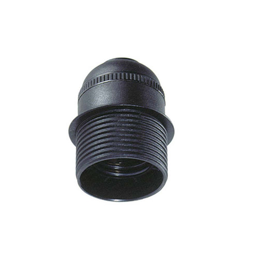 Casquilho com semirosca e27 preto solera 6829ctn_0