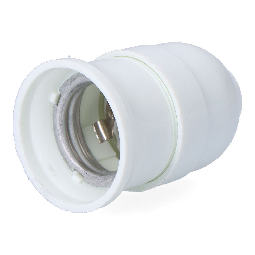 Porta-lÃ¢mpada de cerÃ¢mica interior em baquelite e27, 4 a 230 v, branco, Ã¸43 x 60 mm (embalado em pelÃ­cula)_0