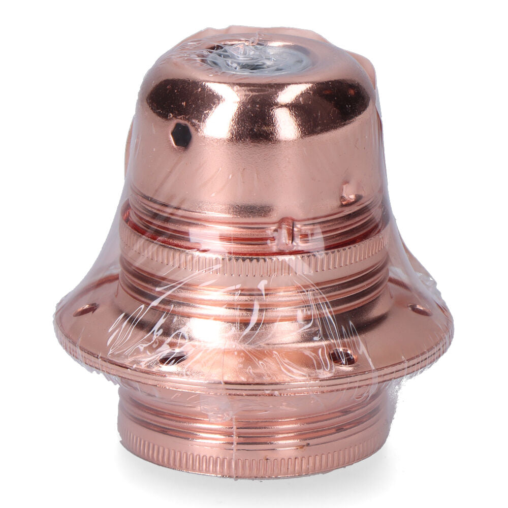 Porta-lÃ¢mpada e27 em metal, 100 w 250 v, rosa, Ã¸60 x 40 mm (embalado em pelÃ­cula)_0