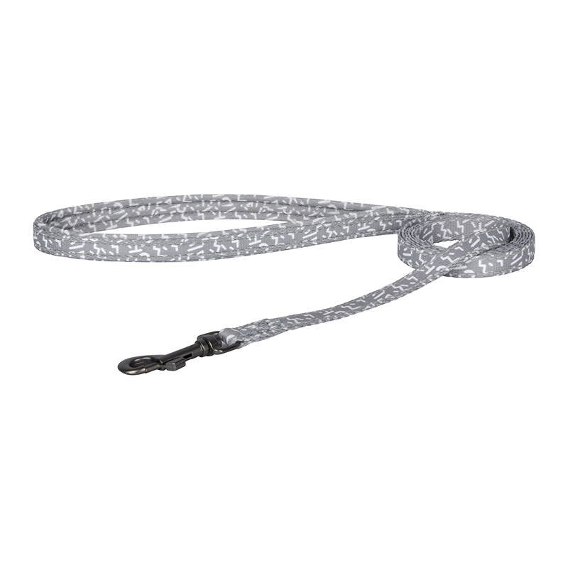 Dog set Dogness harness and leash (Light Grey)_2