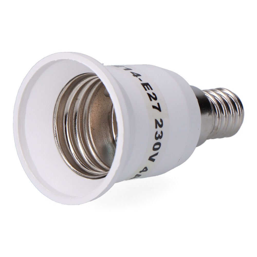 Amplificador e-14 a e-27 4 a 230 v, branco, Ã¸39 x 70 mm (embalado em pelÃ­cula)_0